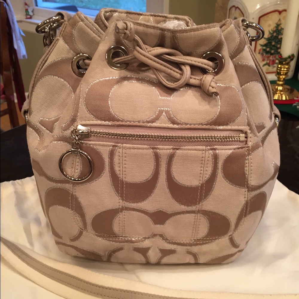Coach Monogram Bucket Bag